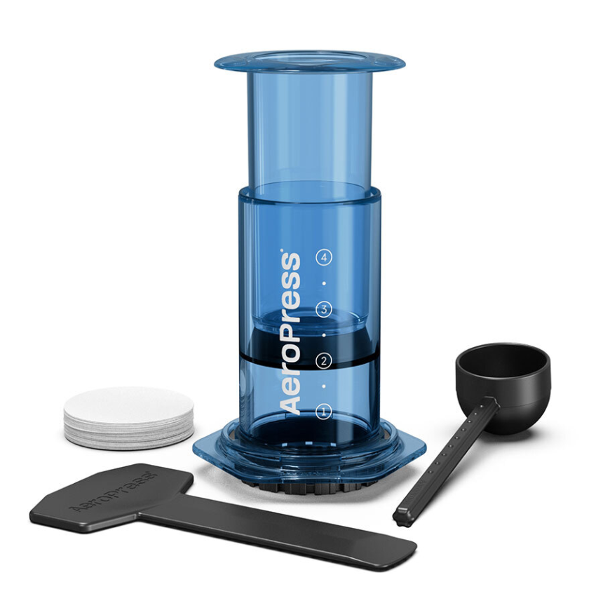AeroPress Clear Blue