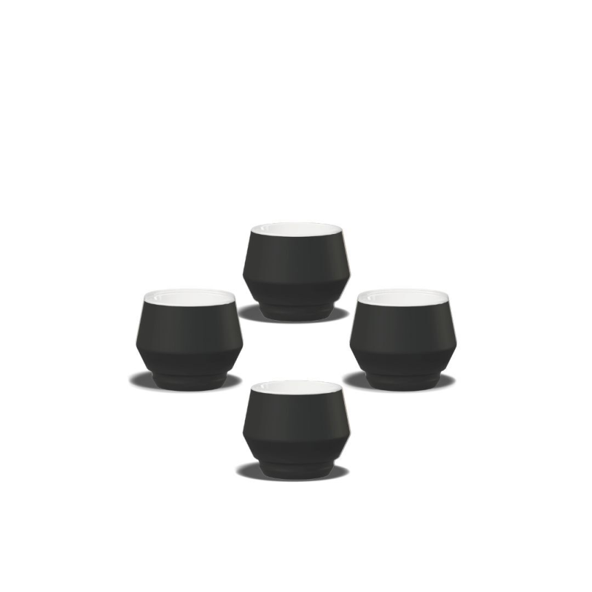 Club House MANIKO Espresso 70ml Schwarz matt 4 St&amp;#252;ck