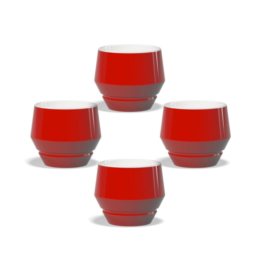 Club House MANIKO Cappuccino 205ml Rot glanz 4 St&amp;#252;ck