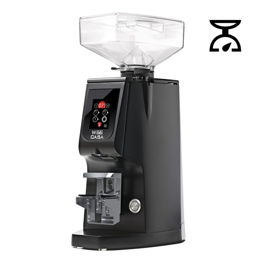 Eureka Atom 65W Casa (Grind by Weight) - Schwarz matt