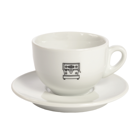 La Marzocco Cappuccinotassen-Set "Linea Mini" 6 Stück Weiss