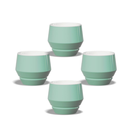 Club House MANIKO Cappuccino 205ml turquise 4 pieces