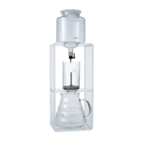 HARIO Water Dripper Clear, 1 Liter