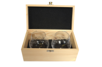 2 WUMBLER &amp;quot;geschliffen&amp;quot; in Holzbox