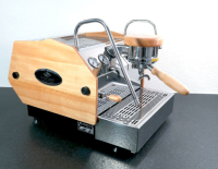 Abdeckung f&amp;#252;r Br&amp;#252;hgruppe aus Kastanie zu La Marzocco GS3