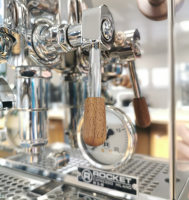 Griff f&amp;#252;r Dampfhebel / Bezugshebel - Kastanie