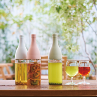 HARIO Filter-in Bottle &amp;quot;Aisne&amp;quot; 800ml Pale Grey