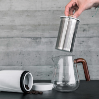 Carl Henkel ARCA X-TRACT-BREW 0.8l Clear handle