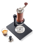 %SALE% Aram Espresso Maker (br&amp;#228;unliches Holz)