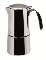 ILSA Espresso Coffee-Maker &amp;quot;Omnia&amp;quot; stainless steel 35cl / 6 Cups