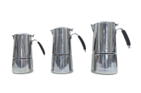 ILSA Espresso Coffee-Maker &amp;quot;Omnia&amp;quot; stainless steel 35cl / 6 Cups