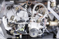 Seitenw&amp;#228;nde (Glas, Paar) zu La Marzocco GS3 - transparent inkl. 4 Schrauben (chrom) und 4 Distanzh&amp;#252;l