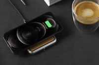 Barisieur Wireless Ladeger&amp;#228;t - Schwarz / Walnuss