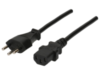 Appliance Cable Type 12/C13 2m black   