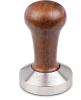MOTTA Tamper flach &amp;quot;Holz&amp;quot; braun 58 mm