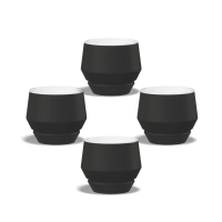 Club House MANIKO Cappuccino 205ml Schwarz matt 4 St&amp;#252;ck