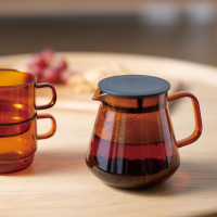 HARIO COLORS Tea &amp;amp; Coffee Server 600ml - Amber