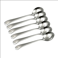 Rhino Professional Cupping Spoon - Stainless Steel (Set of 6 pieces)