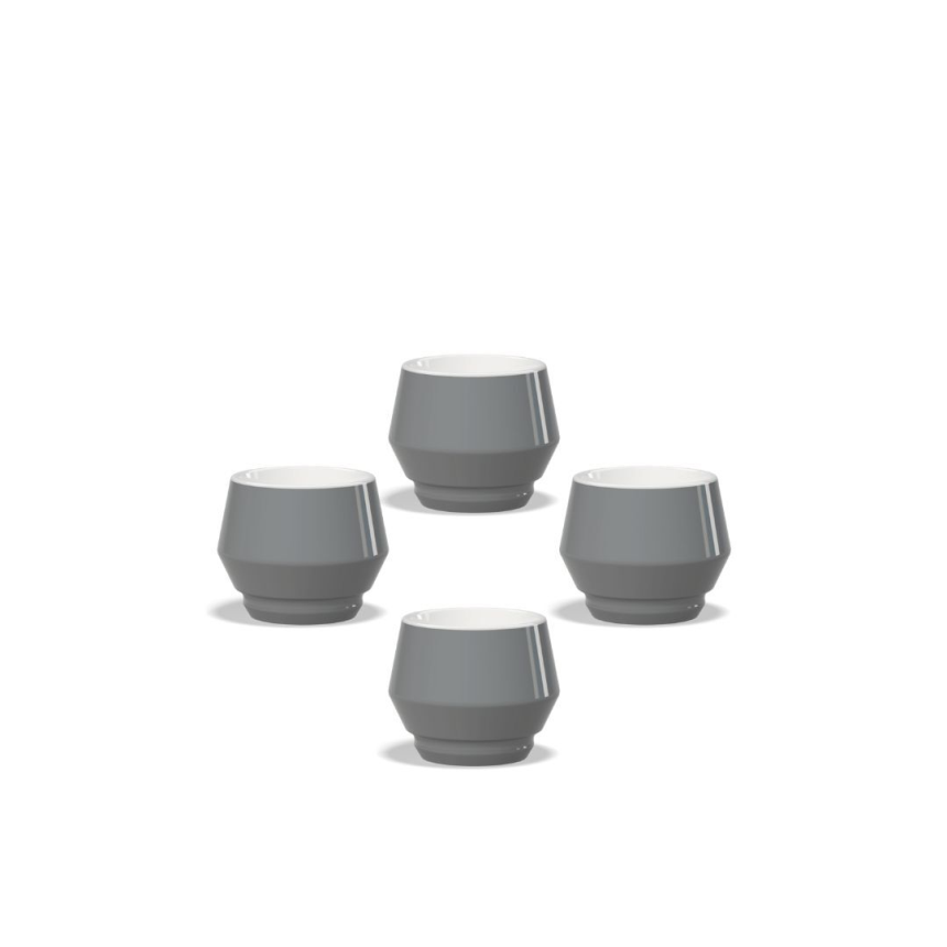 Club House MANIKO Espresso 70ml Grau glanz 4 St&amp;#252;ck