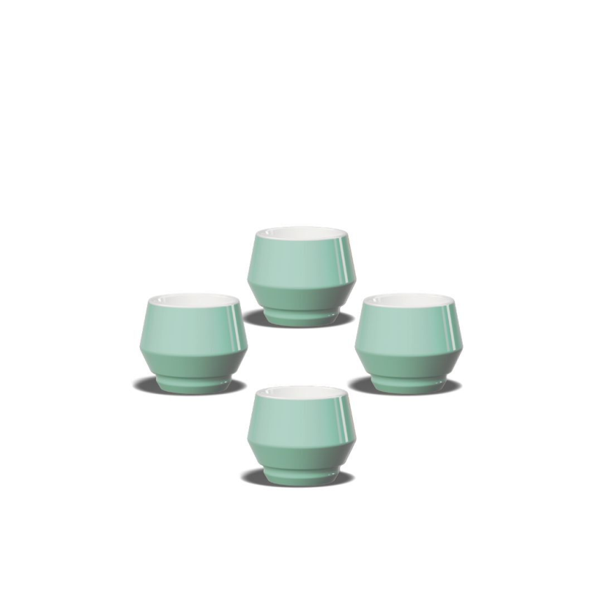 Club House MANIKO Espresso 70ml turquise 4 pieces