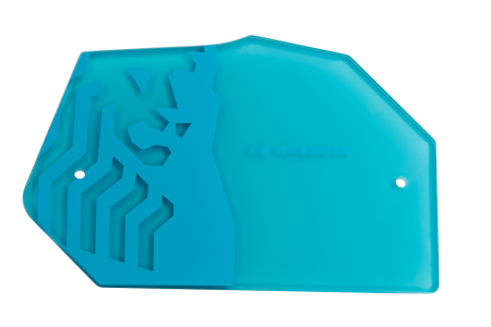 Side Panels (glass/pair) for La Marzocco GS3 - blue