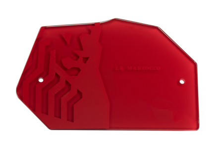 Side Panels (glass/pair) for La Marzocco GS3 - red