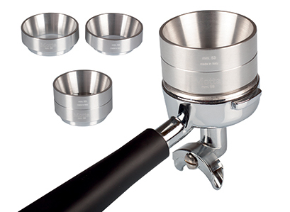 MOTTA Double Dosing Funnel Aluminium 53+58mm
