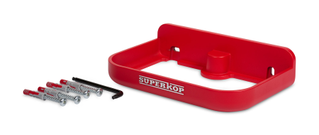 Wandhalterung zu Superkop Rot