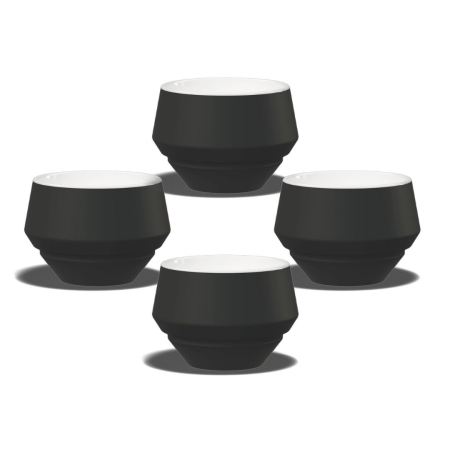 Club House MANIKO Latte 300ml black mat 4 pieces