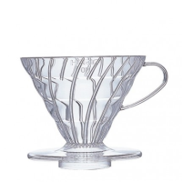 HARIO V60 Filterhalter, Kunststoff, 3-4 Portionen