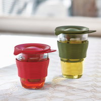 HARIO Handy Tea Maker 200ml - Olive Green