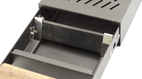 CKDC Ausklopfschublade &amp;quot;ProCub 2&amp;quot; - Schwarz / Walnuss (14x24x5.5)