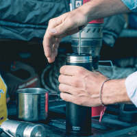 ESPRO P0 Ultralight Travel Coffee Press - Meteorite Black