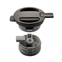 HARIO Ceramic Coating Stainless Thermal Pot 600ml - Black