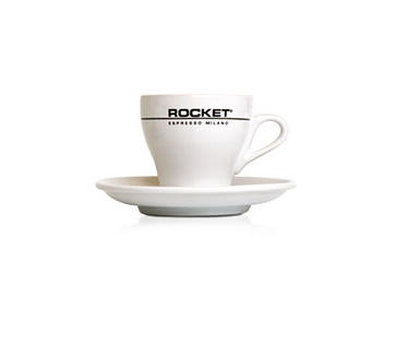 Rocket Cup Set "Flat White" - 6 pcs, white