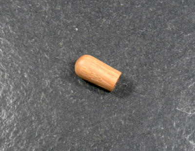 Knob for steam or activation switch - oak