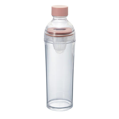 HARIO Filter in Bottle "Portable" (400ml) - Smokey Pink