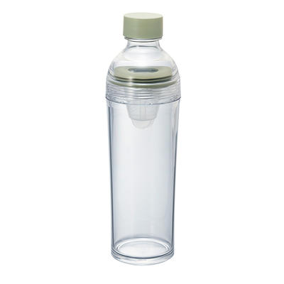 HARIO Filter in Bottle "Portable" (400ml) - Smokey Green
