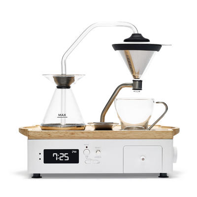 Barisieur Coffee Alarm Clock - White