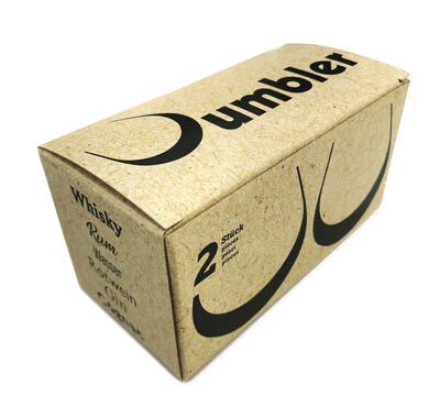 2 WUMBLER - in cardboard box with logo