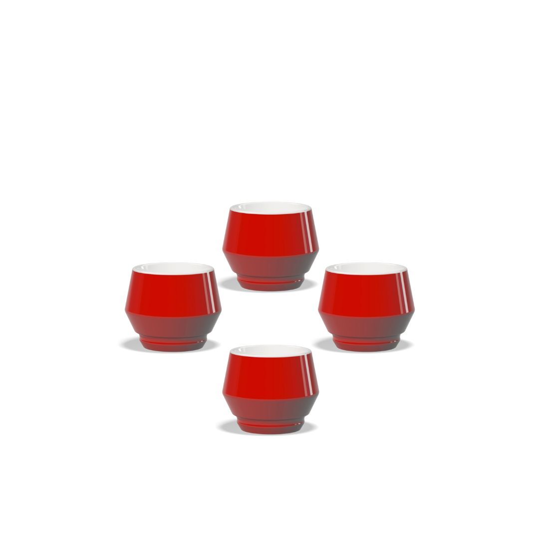 Club House MANIKO Espresso 70ml Rot glanz 4 Stück