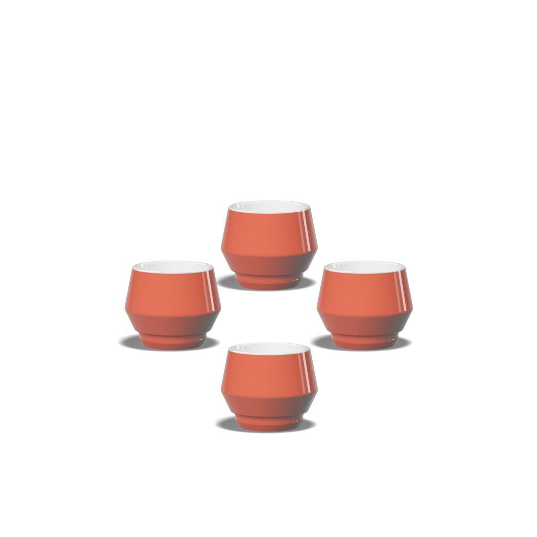 Club House MANIKO Espresso 70ml salmon 4 pieces